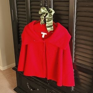 Wool Cowl Neck Banana Republic Cardigan Sweater